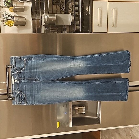 💕MOTHER SUPERIOR💕 The Weekender Flare Jeans ~ It's A Small World 30 NWOT - Picture 12 of 16